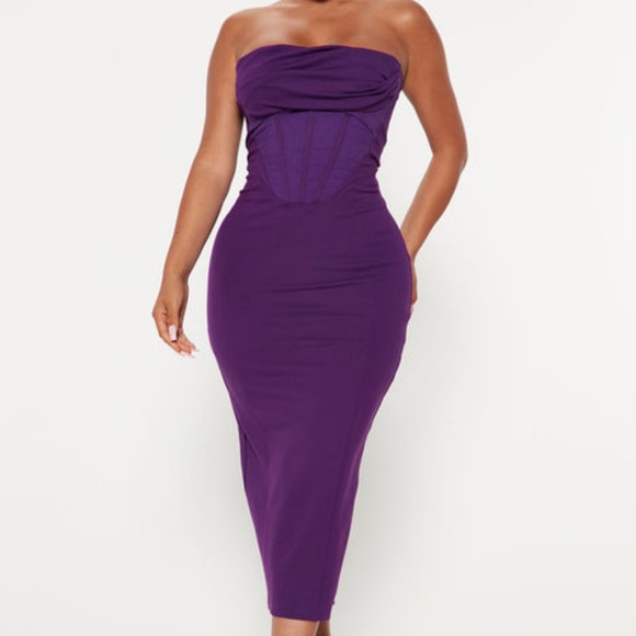 Fashion Nova Dresses & Skirts - Fashion Nova Purple Sweetheart Slip Dress